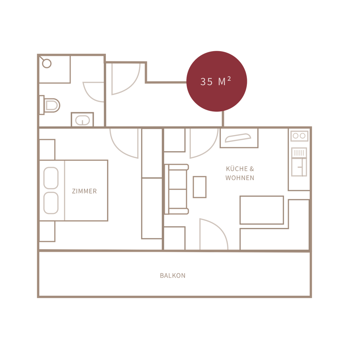 Apartment 102/202-plan
